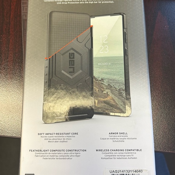 Ag Adriano Goldschmied Black Rugged Case for Samsung Galaxy S23+ 5G - Picture 2 of 4